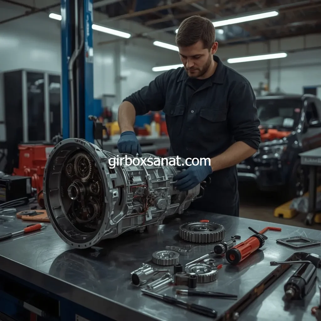 گیربکس صنعت خدمات تعمیر گیربکس اتومات خودروهای چینی با قطعات اصلی در تهران نیاوران