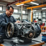 خدمات تعمیر گیربکس اتومات خودروهای دو دیفرانسیل چینی در تهران